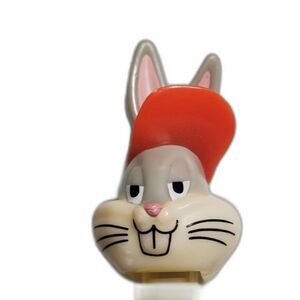 1995 Bugs Bunny w/Red Cap Pez Dispenser Vintage Looney Tunes 5" Tall